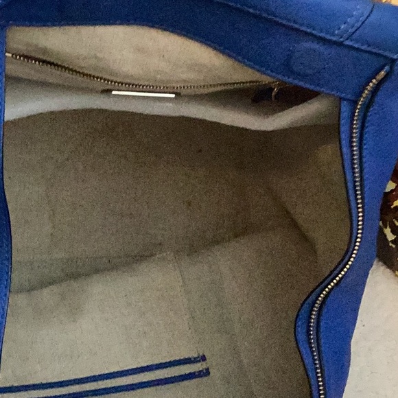 Tory Burch Half Moon Leather Satchel 💙 - Picture 10 of 17
